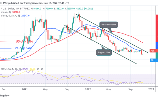 Bitcoin Price Prediction for Today, November 17: BTC Price Risks Further Decline as It Faces Rejection at $17K