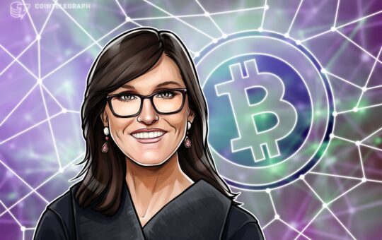 Cathie Wood’s ARK sells Grayscale Bitcoin Trust shares as BTC hits $34K