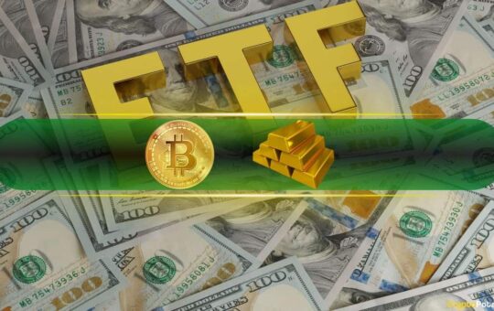 Gold ETFs Witness $2.4 Billion Outflows Amid Bitcoin ETF Surge